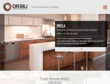 Tablet Screenshot of orsili.com.ar